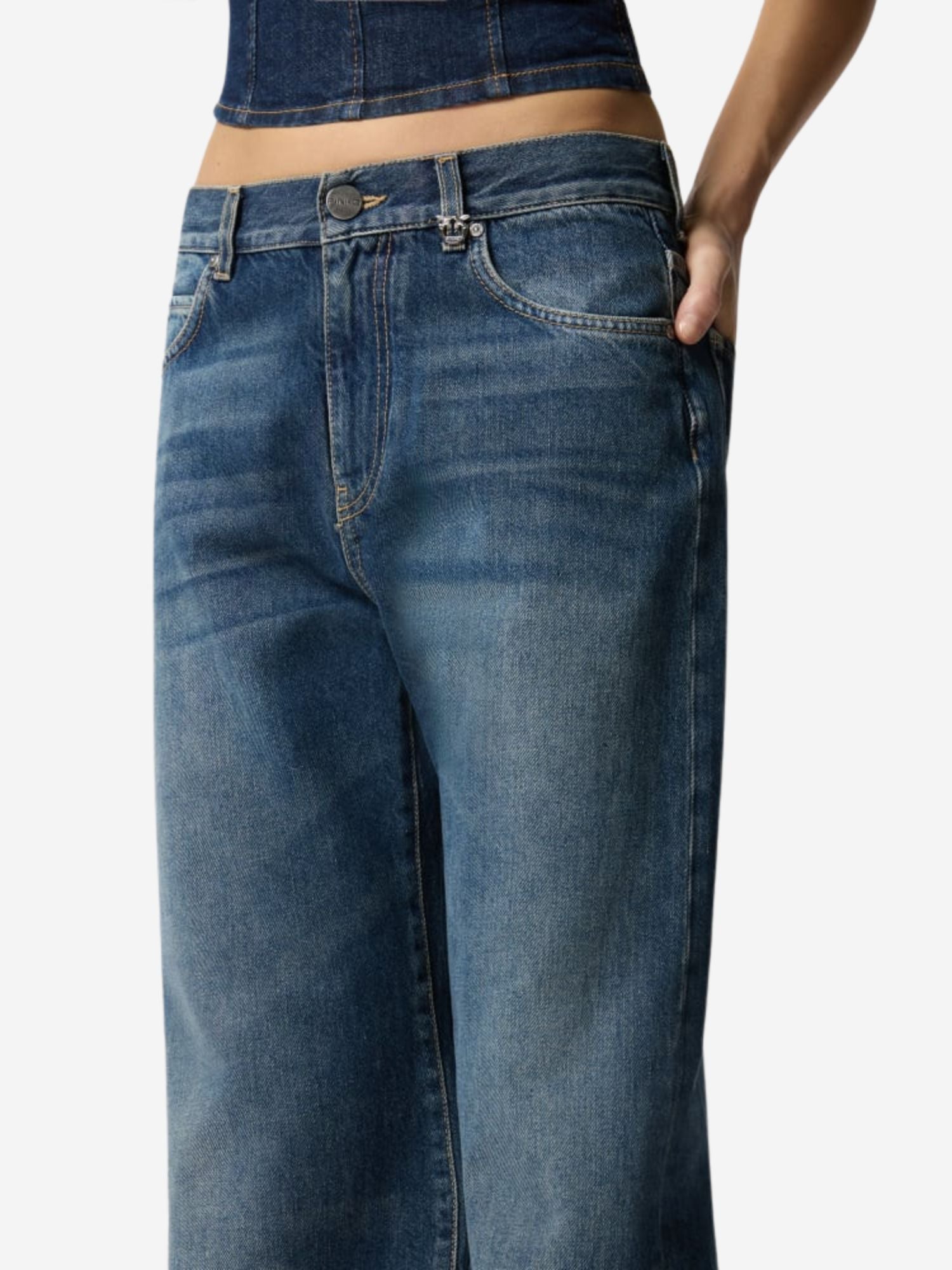 101733A2RQ - Jeans - PINKO