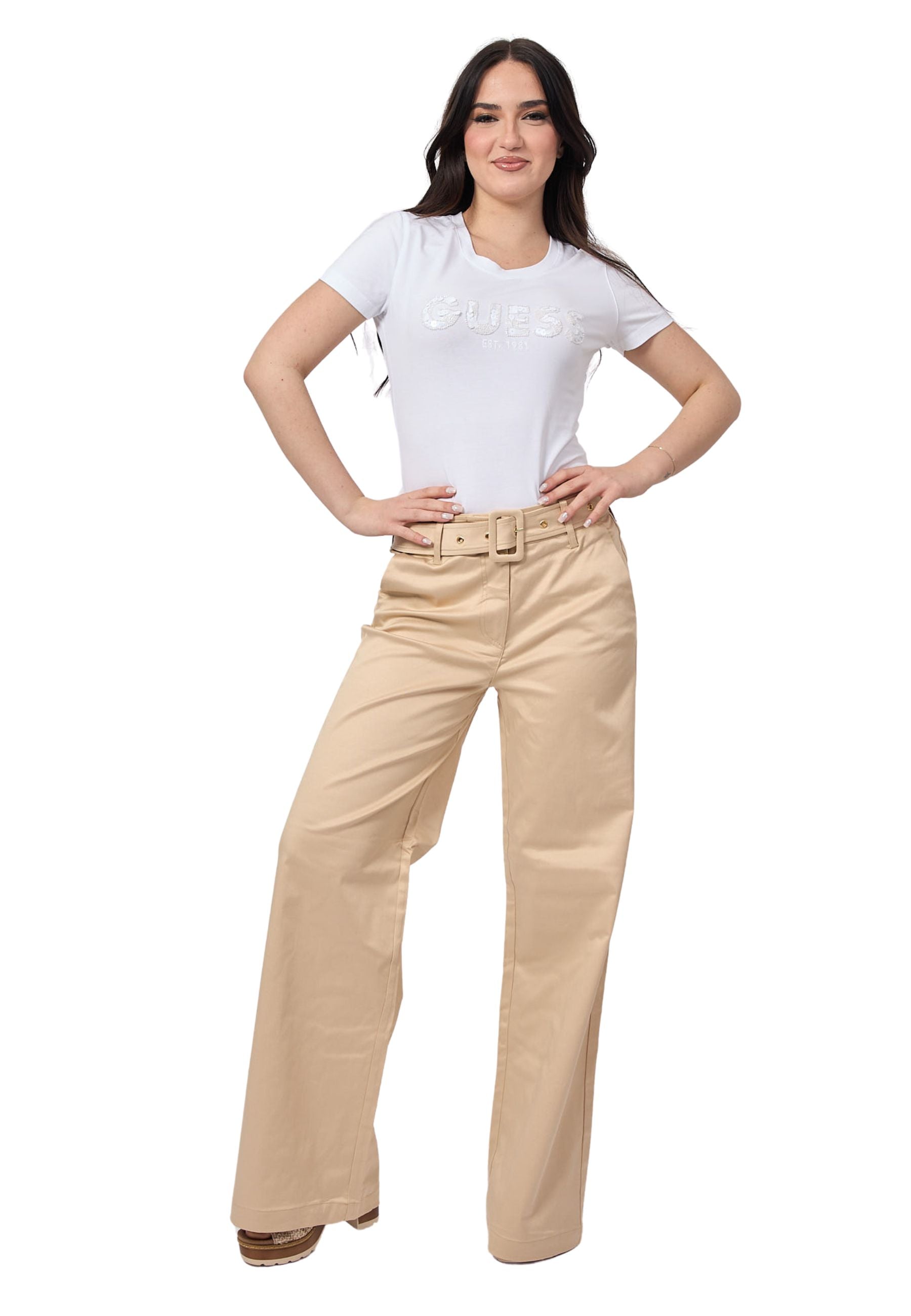 W5GB13WH5M2 - Pantaloni - guess