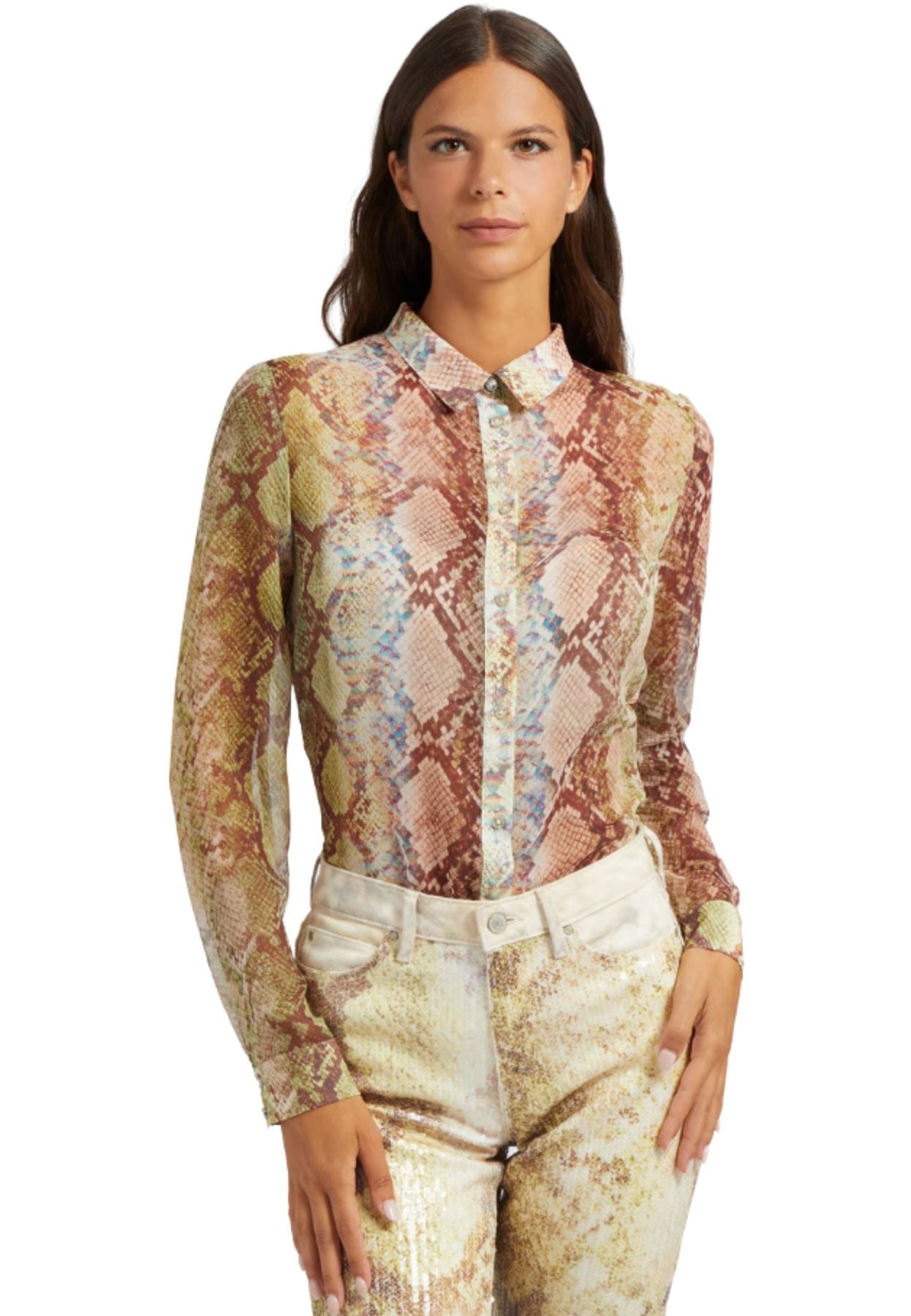 W3RH66WDW52 - Camicia - guess