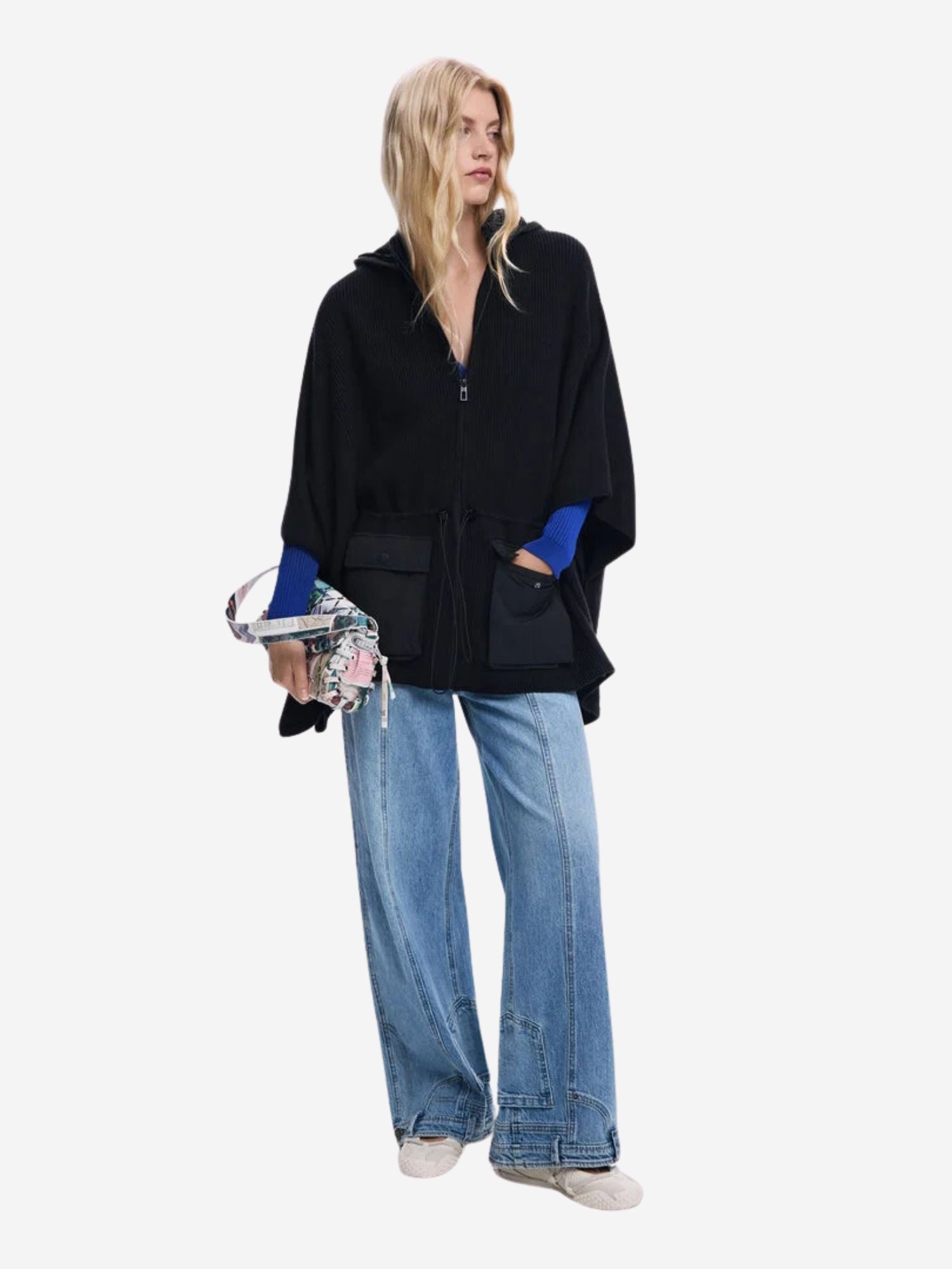 25WAIA05 - Poncho - DESIGUAL