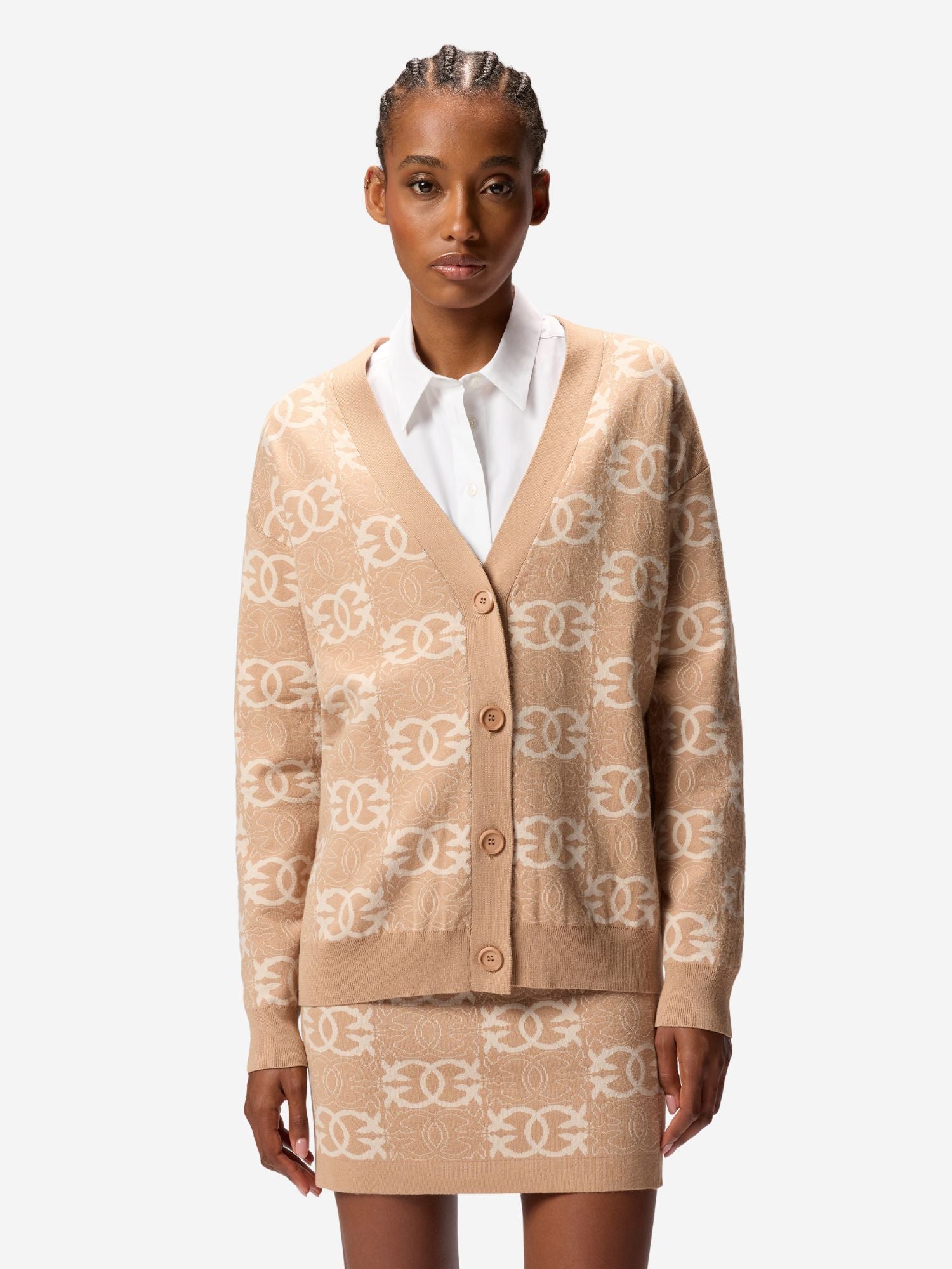 106042A2YD - Cardigan - PINKO