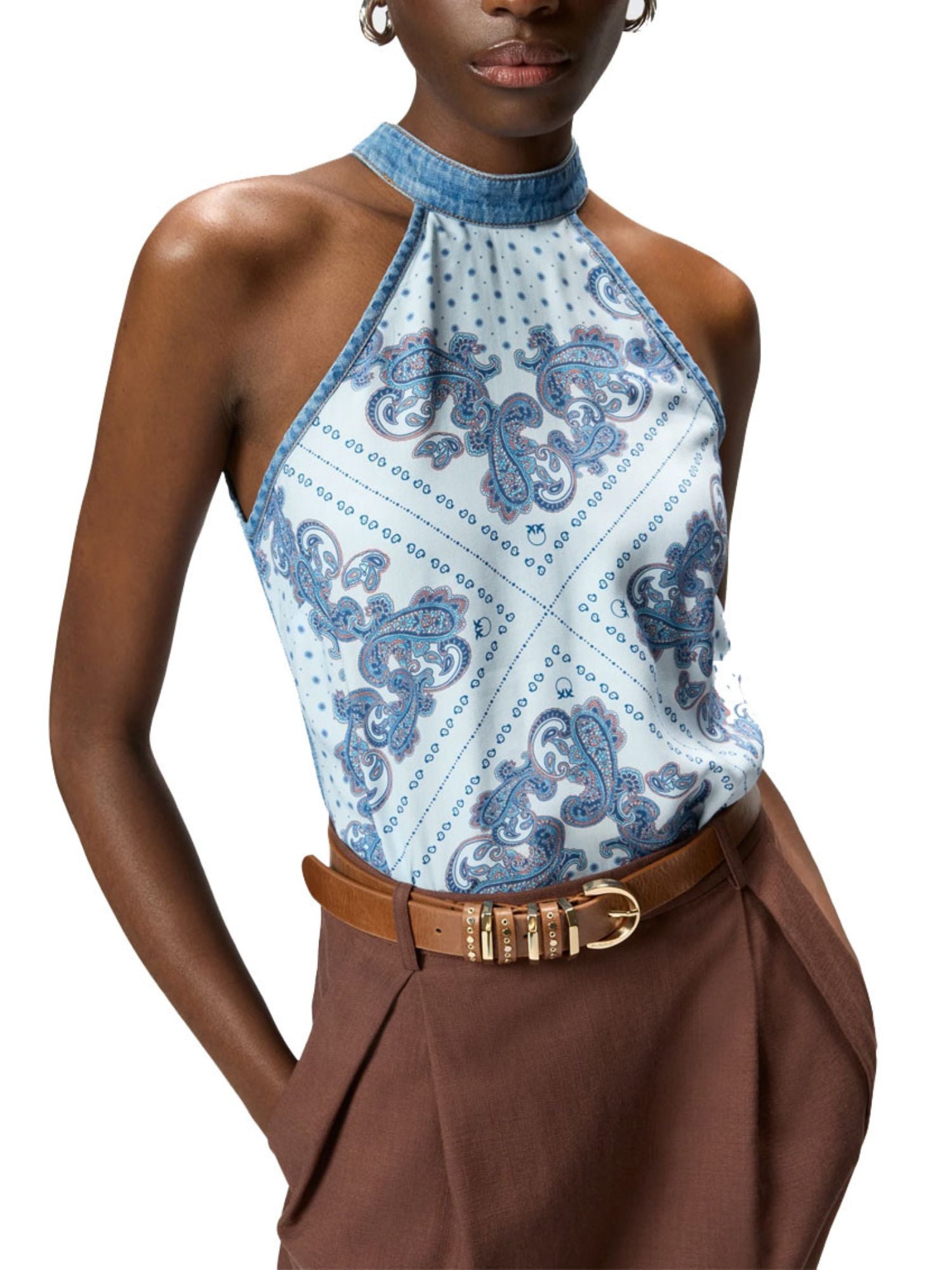 106413A33Y - Top - PINKO