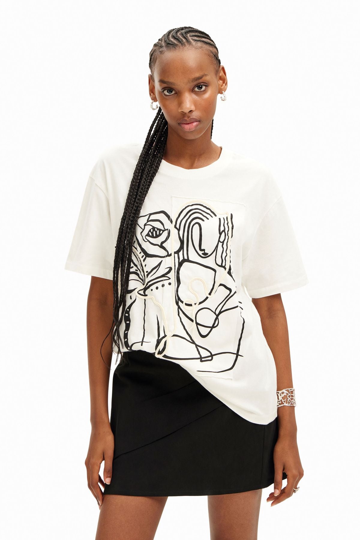 24swtkb0 - t-shirt - desigual