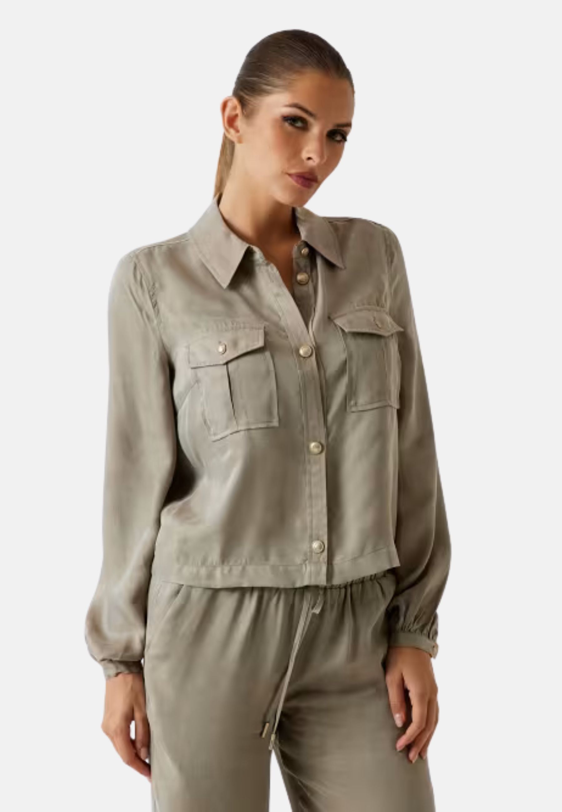 W6GH22W1789 - Camicia - guess