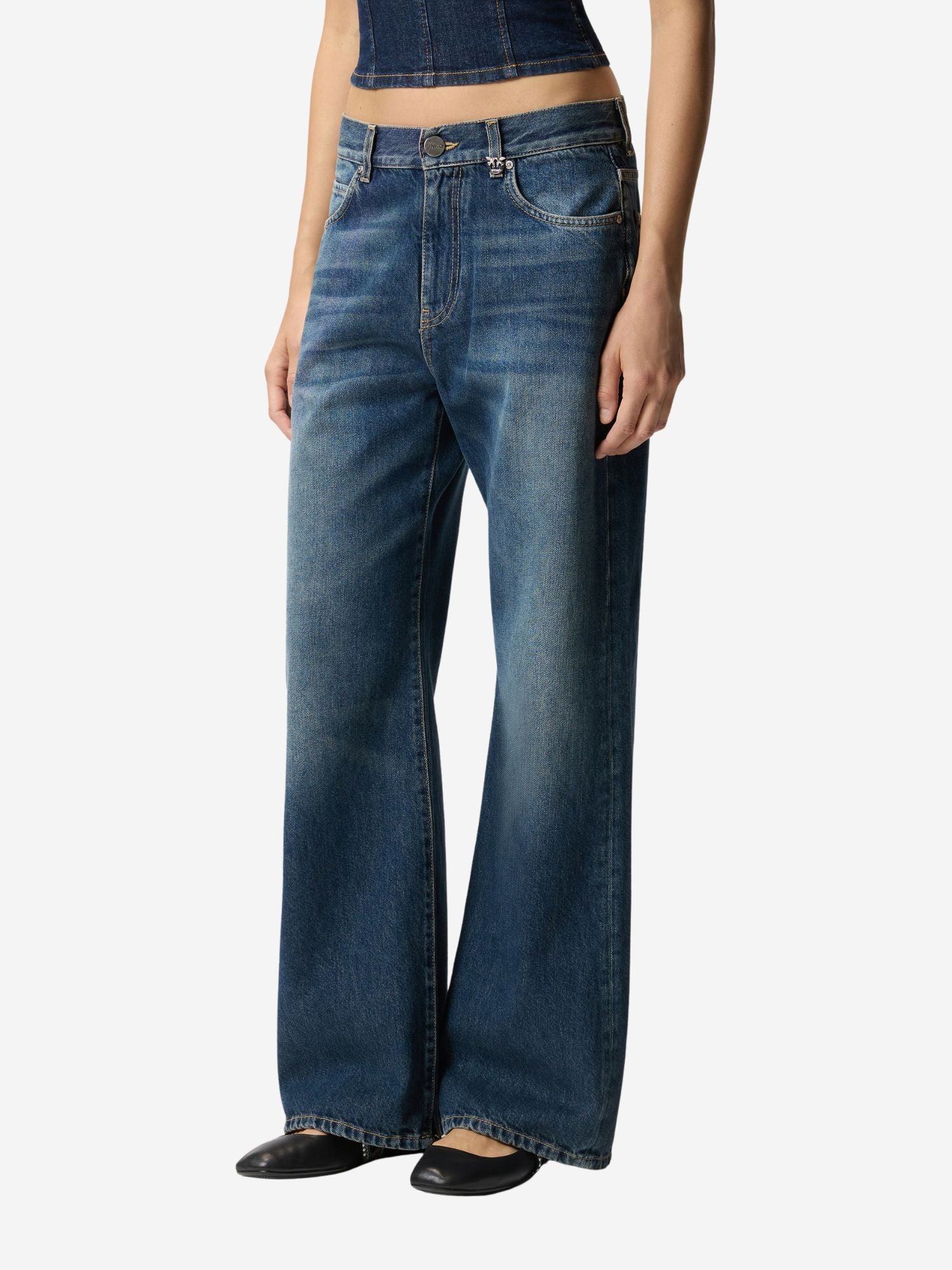 101733A2RQ - Jeans - PINKO